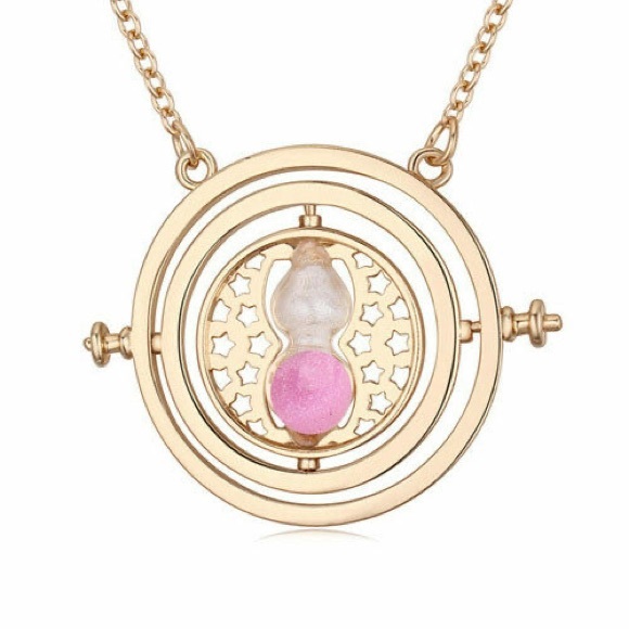 Warner Bros. Jewelry - Hermione’s Pink Time Turner Necklace